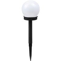 3Pcs Solar Sphere Lawn Light with Intelligent Light Control, Path Lights for Garden Lawn Yard Patio