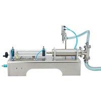 Paste Liquid Dual Purpose Filling Machine Stainless Steel Semi Automatic Horizontal Pneumatic Filling Machine