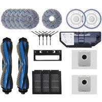For ECOVACS DEBOT T50 PRO OMNI Replacement Parts Accessories Main Side Brush Hepa Filter Mop Cloth Dust Bag