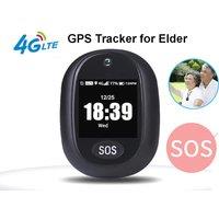 BEST 4G LBS Elder GPS Tracker V45 Smart Watch IP 67 Waterproof WIFI SOS GPS Tracking Pendant gps Tracker Alarm Talking Clock