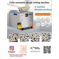 Commercial Dough Cutting Machine 50-200g Automatic Dough Ball Divider Rounder Pizza Bread Dough Ball Rolling Making for Bakery