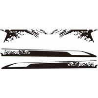For Nissan Navara Pickup Door Side Skirt Stickers | Trunk Bed Side Graphics Vinyl | Custom Decor Cover | Auto Tuning Accessory |