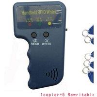 10PCS EM4305 / T5577 can copy and rewrite keychain access control card 125KHZ secret key token RFID smart chip tag Duplicate