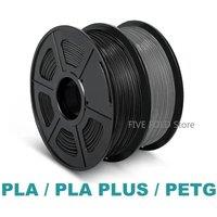 Transparent filaments 1.75mm 2 rolls 1kg printers Neatly wound filaments are used for 3D printers and 3D pens.