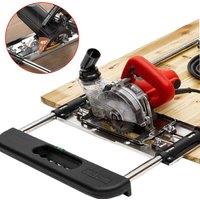 For 4/5/7inch Electric Circular Saw Trimmer Edge Guide Positioning Cutting Board Bracket, For Router Milling Circle Groove Tool