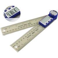 Digital Angle Protractor Woodworking Protractor Angle Measuring Instrument Angle Vernier Card for Precision Measurement