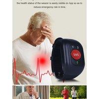 4G Elderly alarm GPS Watch 2G Tracking Bracelet Health monitor SOS IP67 Waterproof Locator Fall Alert Tracker for Old People