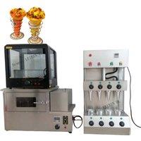 Pizza Cone Forming Maker Machine For Commercial Rotary Oven With Pizza Cone Warming Display Showcase Electric 13*6cm