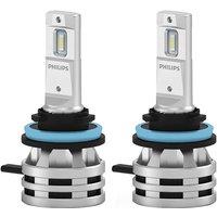 Philips LED H11 Ultinon Essential LED Gen2 12V/24V 24W LED G2 6500K Fashion White Light Auto Lamps Truck Bulbs 11362UE2X2, 2pcs