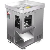 Electric Meat Cutter Slicer Automatic Meat Cutter Machine Commercial Stainless Steel Drawer Replaceable Knife Set Dicing Dicer