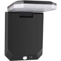 LED Solar Wall Lamp with Smart Motion Sensor, 120 Adjustable & Foldable Head, 3 Lighting Modes for Outdoor, Garden, Pathway