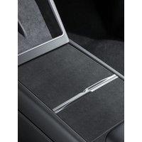 YZ Center Console Panel Sticker For Tesla Model 3 Y Juniper Highland Electrostatic Adsorption Sticker Suede Film Car Accessories