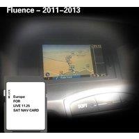 Live 11.25 for Renualt Fluence 2011 2012 2013 8GB Memory SD Sat Nav Cover Europe Germany Map Card