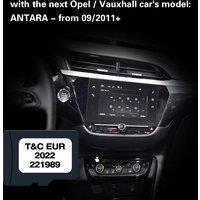 Touch and Connect Navi System SD Card for ANTARA from 09/2011 Cover Germany Europe Country Navigation Sat NAV