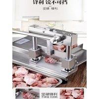 Manual Frozen Meat Bone Saw Cutting Chopping Cutter Machine Leg Cutter Fish Ribs Bone Ribbonfish Guillotine Cut Machine