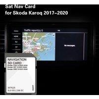 MIB2 2026 Sat Nav GPS Navigation SD Card for Skoda Kodiaq 2016 to 2020 Map Cover Liechtenstein Lithuania Netherlands