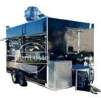Brand new 2025 6.5X13 BBQ Ice Cream Mobile Kitchen Food Truck Vending Food Trailer