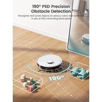 LEFANT Robot Vacuum Cleaner with Mapping, 12000Pa Suction, Emptying Station, Automatic Washing and Drying, DTOF Laser