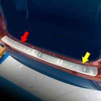 For 2020-2025 Toyota Highlander Kluger 2021 2022 2023 2024 Rear Bumper Protector Trunk Sill Guard Accessories Stainless Steel