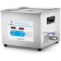 15L Ultrasonic Cleaner 40kHz Ultrasound Bath for Motorcycle and car parts, 3D Printing Resin, Dental, Laboratory, Tools etc