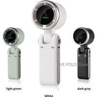 2025 New Hanging Neck Outdoor 180 Degree Folding Desktop Mini Fan Hand-held Folding High-speed Powerful Turbo Fan