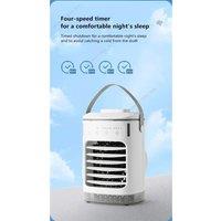 Spray Mini Portable Expandable Household Air Conditioner Desktop 600ml Water Cooler Air Supply Usb Power Cooling Fan