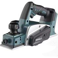 Cordless Portable Electric Wood Planer Makita Battery Compatible Rechargeable Lithium Ion Woodworking Power Tool