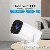 Advanced Home Cinema Projector with Gaming Experience-Portable Retro X300MAX,Android 11,Dual WIFI&BT5.4,1280x720P