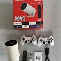 P30 Max Game Projector Mini FreeStyle Home Theater for IOS Android Phone 720P Outdoor 1080P 4K Supported