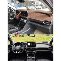 For Hyundai Santa Fe Mk4 2019 2020 2021 Dashboard Cover Instrument Panel Protective Pad Dash Mat Anti-Dirt Proof Ornaments