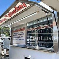 Brand new 2025 6.5X15.7 Enclosed Mobile Food Truck BBQ Concession Vending Trailer