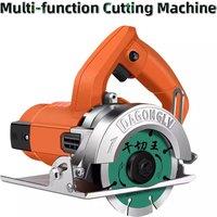 Tile Cutting Machine Household Multifunctional Electric Saw Portable Grooving Machine Power Tools for Tile Metal Stone