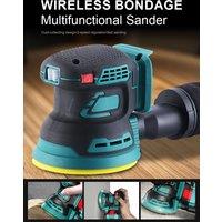 Electric Sander Sanding Machine Wood Plate Sander Rechargeable Wall Polishing Brushless Electric Grinder