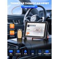 THINKCAR THINKSCAN 689BT Video Scope OBD2 Diagnostic All System Diagnosis ECU Coding Bi-directional CANFD DOIP Lifetime Free