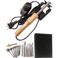 Fabric Flowers Ironing Tool Set 8-18 Heads Soldering Iron 220V/110V DIY Artificial Flower Making Tool Ironing Machine