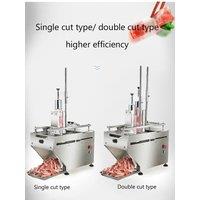Commercial Electric Meat Cutter Industrial Frozen Slicer Beef, Lamb, Pork Roll Cutting Machine