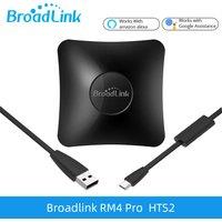 Original Broadlink RM4 Pro IR Remote Control RF Switch Universal Smart Controller HTS2 Sensor Works Alexa Google Home Assistant