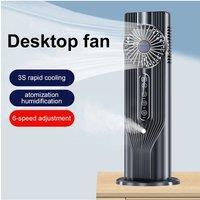 Portable Air Cooler Bedroom Tower Fan Silent USB Water Cooling Fan Portable Water Mist