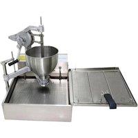 3000W Donuts Fryer Ball Doughnuts Maker Machine Flower Shaped Spherical Circular Mold With 3 Molds Commercial