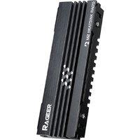 RAGEER M.2 SSD Cooler, Full Aluminum Cooler Convection Heat Sink, NVME NGFF Cooler, for NVMe/NGFF 2280 SSD for PC, PS5