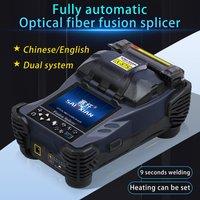 A-87S Fully Automatic Mini Optic Fiber Fusion Splicer Splicing Machine FTTH Fiber Optic Tool Set