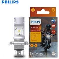 Philips Ultinon Moto Rally HS1 LED Headlight AC/DC 6500K Bright White LED Lamp Motorcycle High Low Beam PX43t Bulb 11636UMRX1