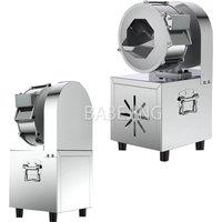 220V/110V Electric Vegetable Slicer, Small Commercial Stainless Steel Desktop Household Cucumber Slicer