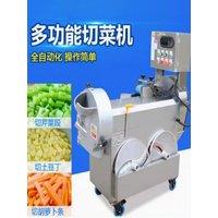 Automatic Aloe Vegetable Cutting Carrot Shredder Fruit Onion Potato Ham Commercial Ieaf Dicing Machine