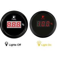 100 150 200 250 300 350 400 450mm Liquid Level Sensors 0-190ohm 240-33ohm Signal Sending Unit 52mm Digital Fuel Gauges for Car