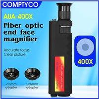 Handheld AUA-200XD/200X/400X Fiber Inspection Microscope (SMA905) 3.175mm /2.5mm(SC/FC/ST) /1.25mm(LC)