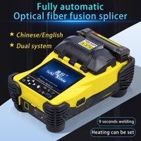 New A-87S High Quality Fully Automatic Mini Optic Fiber Fusion Splicer Splicing Machin Fiber Optic Tool Set FTTH