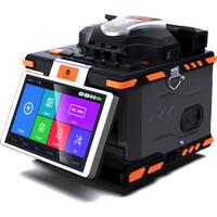 M5 Optical Fiber Fusion Splicer, FTTH Fiber Optic Splicing Machine, Support Multiple Languages