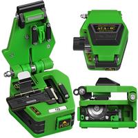 AUA-6C Fiber Cleaver FTTH Cable Fiber Optic Cutting Knife Tools Cutter Three-in-one Clamp Slot 16 Surface Blade