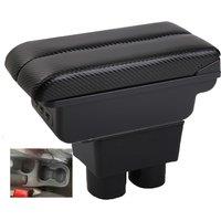 Car Armrest box Ford Figo central console storage case driver elbow support rest arm